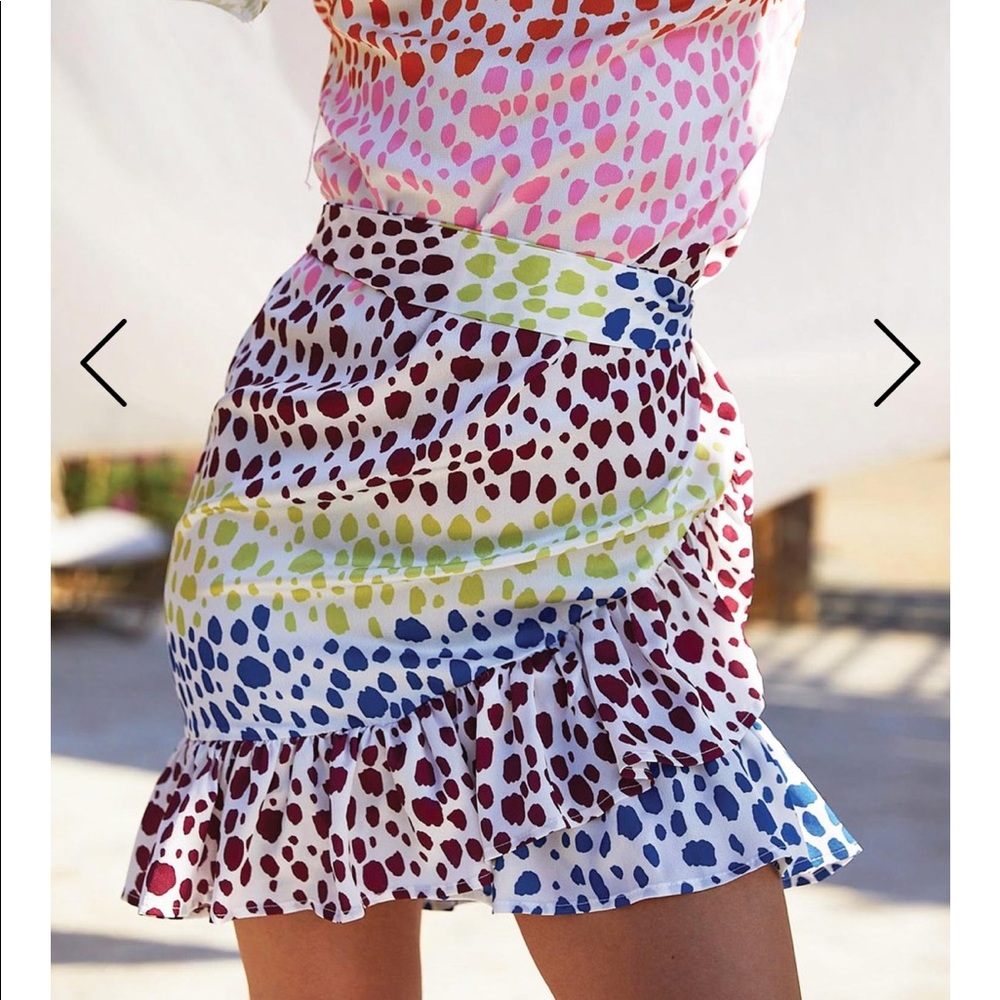 Never Fully Dressed Leopard Multicolored dress
